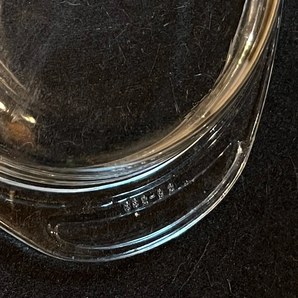 PYREX Clear Glass Round Replacement LID ONLY w/ Tabs ~ 683-C
